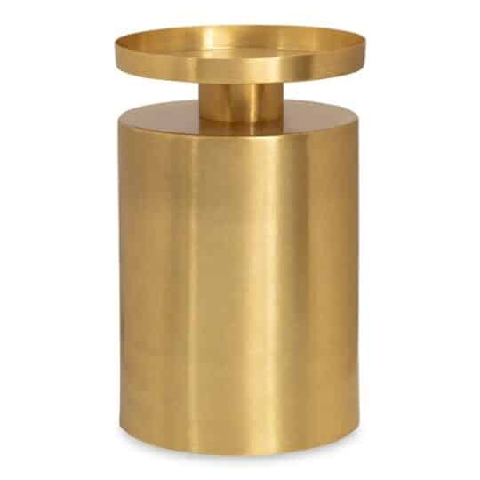 Nero Medium Candle Holder, Gold