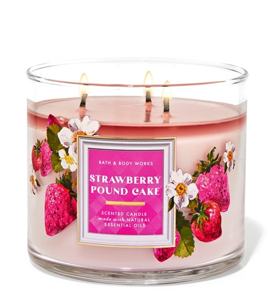 Strawberry Pound Cake by Bath & Body Works